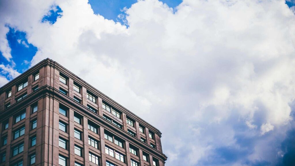 Commercial real estate building